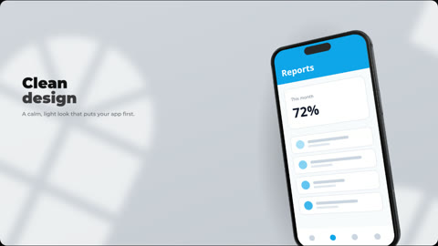 Light Showcase preview video template