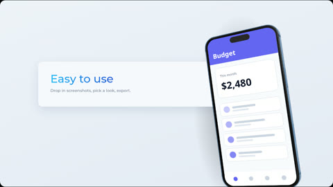 Soft Cards preview video template